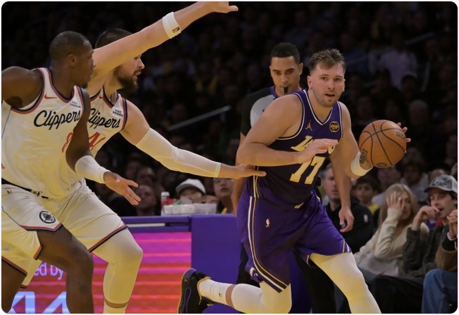 11月26日 NBA杯小组赛西部 快船vs湖人 全场录像回放