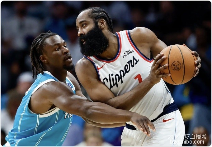 哈登55+3+7祖巴茨18+9+6 快船送黄蜂5连败