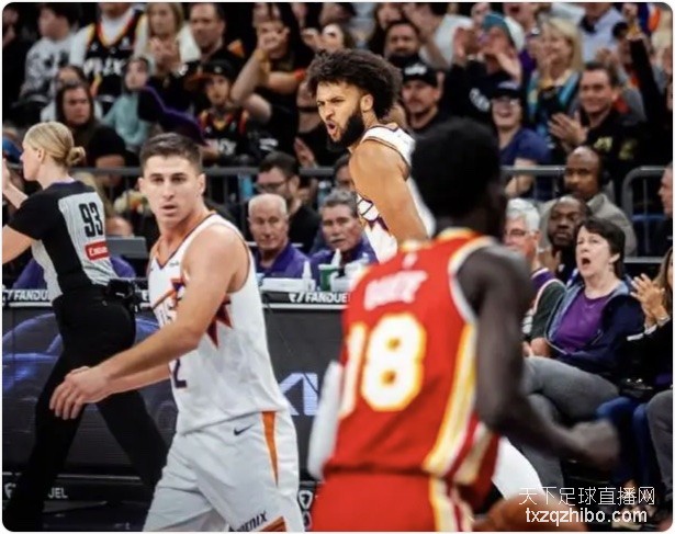 22分逆转！老鹰3人25+终结太阳5连胜 狄龙34+6布克27+7