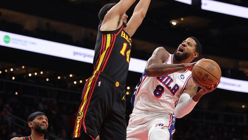 12月15日 NBA常规赛 76人vs老鹰 全场录像回放