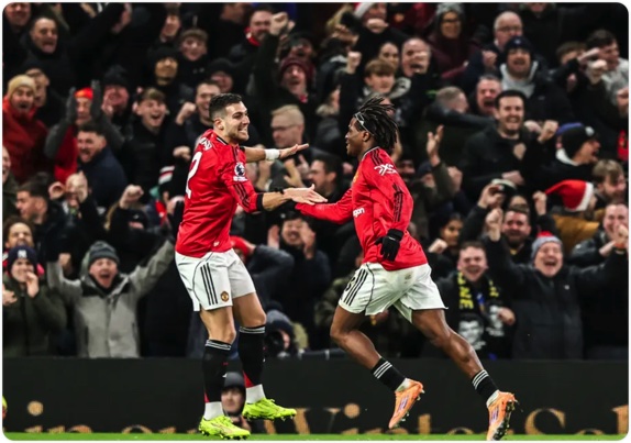 12月27日 英超第18轮 曼联vs纽卡斯尔联 全场录像回放