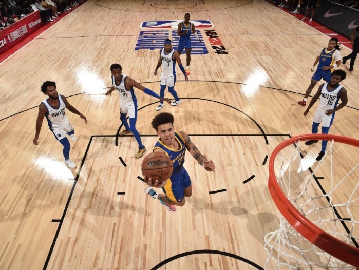 美国拉斯维加斯，2023NBA夏季联赛，独行侠98-86勇士