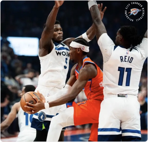 11月27日 NBA杯小组赛西部 森林狼vs雷霆 全场录像回放