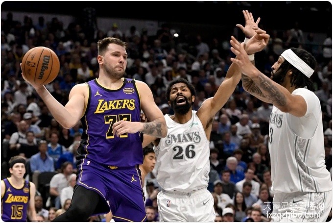 东契奇战旧主45+8老詹里程碑 浓眉两双湖人胜独行侠