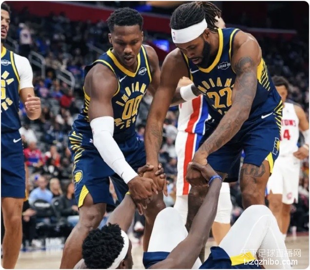 西亚卡姆29+7杜伦31+15 活塞轻取步行者迎10连胜