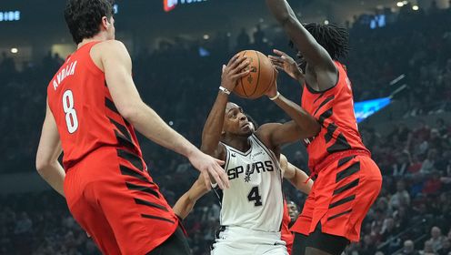 11月27日 NBA杯小组赛西部 马刺vs开拓者 全场录像回放