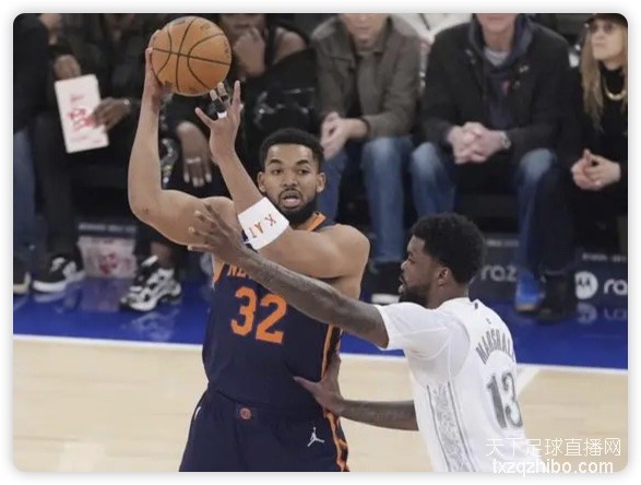 唐斯三双马绍尔空砍38分 OG35分尼克斯大胜独行侠