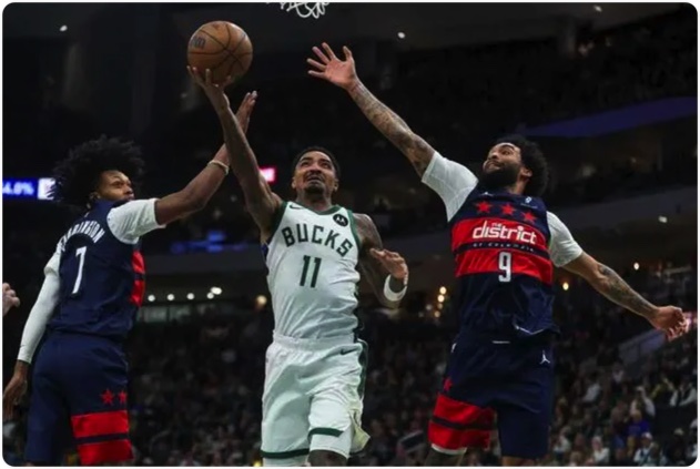 01月01日 NBA常规赛 奇才vs雄鹿 全场录像回放