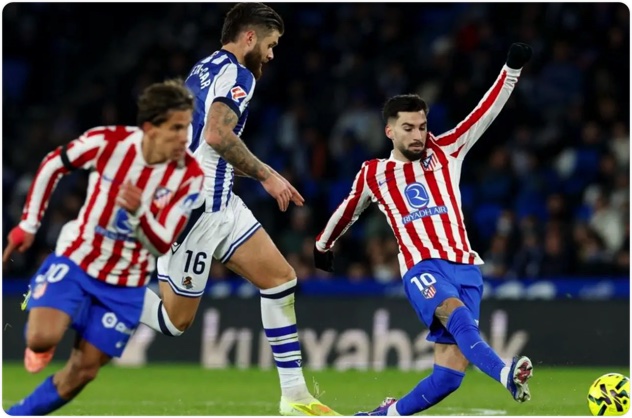 01月05日 西甲第18轮 皇家社会vs马德里竞技 全场录像回放