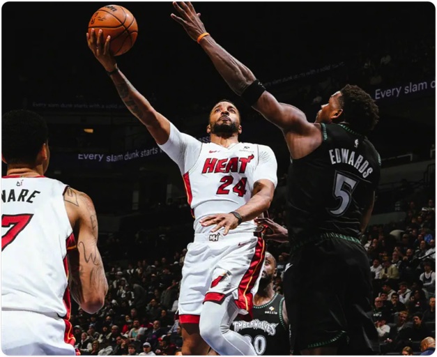 01月07日 NBA常规赛 热火vs森林狼 全场录像回放