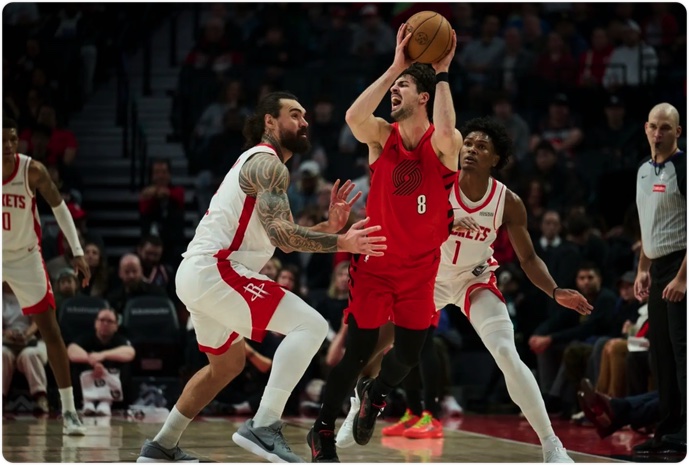 01月10日 NBA常规赛 火箭vs开拓者 全场录像回放