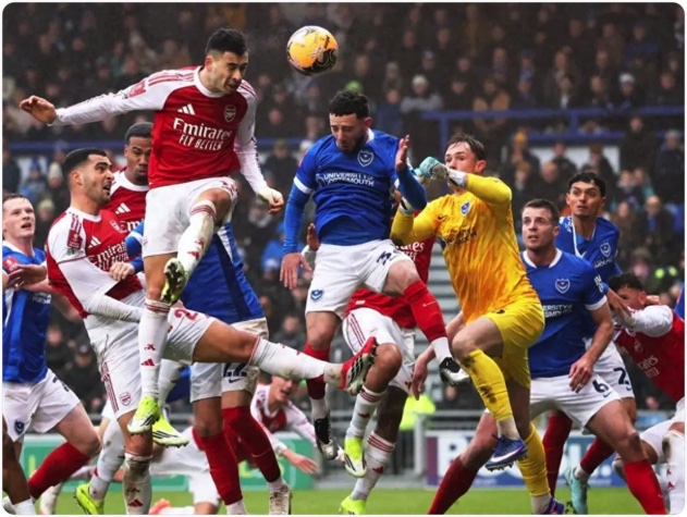 01月11日 足总杯第3轮 朴茨茅斯vs阿森纳 全场录像回放