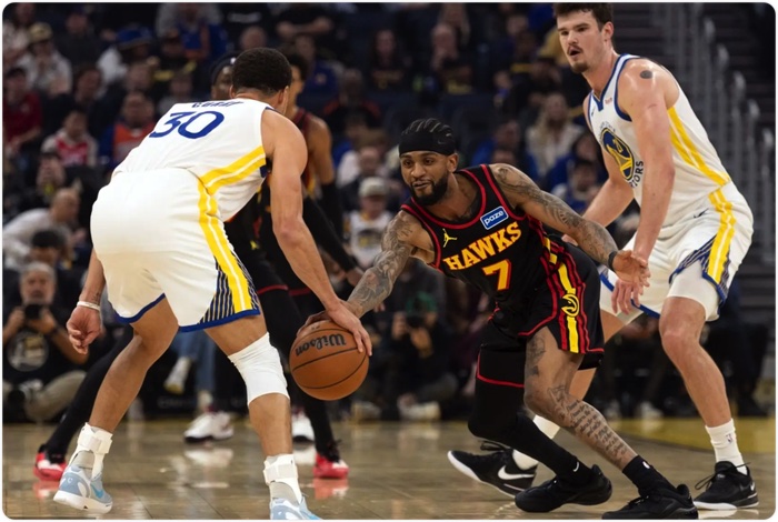 01月12日 NBA常规赛 老鹰vs勇士 全场录像回放