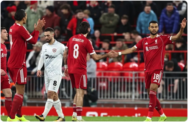 01月13日 足总杯第3轮 利物浦vs巴恩斯利 全场录像回放