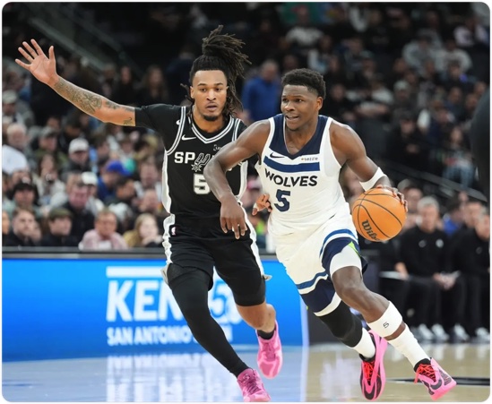 01月18日 NBA常规赛 森林狼vs马刺 全场录像回放