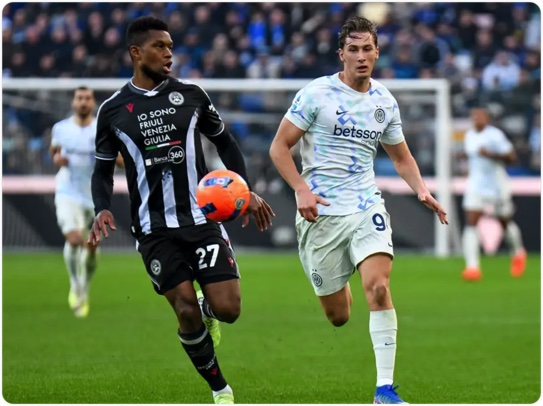 01月17日 意甲第21轮 乌迪内斯vs国际米兰 全场录像回放