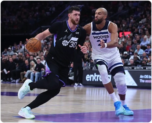 01月21日 NBA常规赛 森林狼vs爵士 全场录像回放