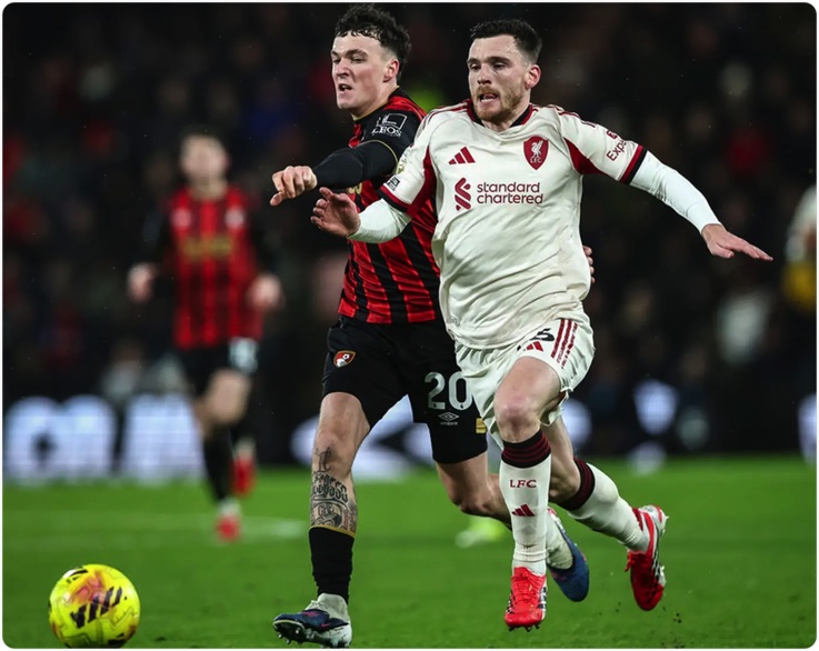 01月25日 英超第23轮 伯恩茅斯vs利物浦 全场录像回放