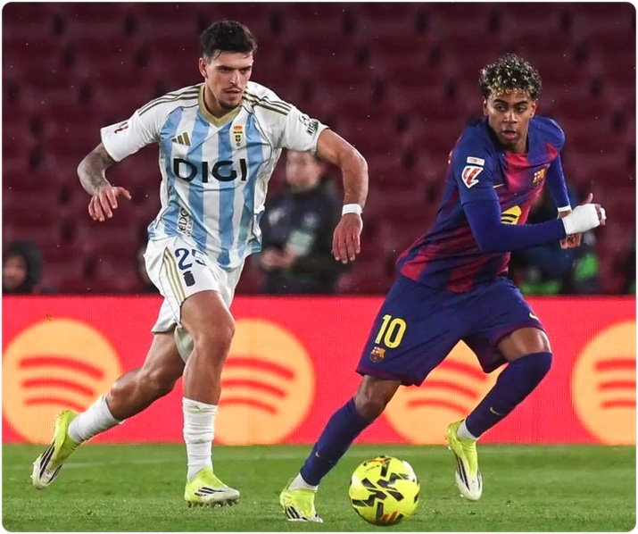 01月25日 西甲第21轮 巴塞罗那vs皇家奥维耶多 全场录像回放