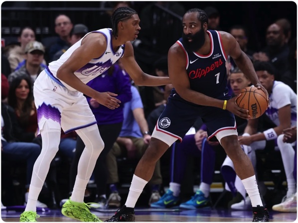 01月28日 NBA常规赛 快船vs爵士 全场录像回放