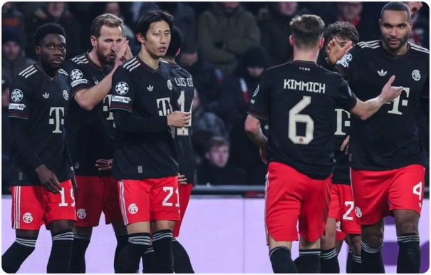 01月29日 欧冠第8轮 埃因霍温vs拜仁慕尼黑 全场录像回放