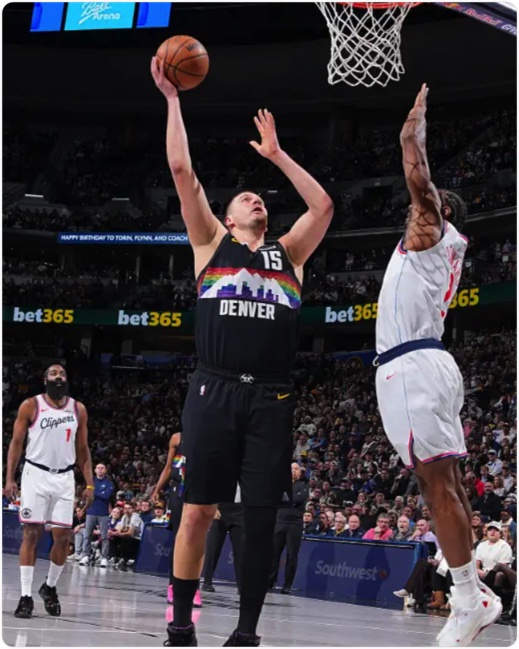 01月31日 NBA常规赛 快船vs掘金 全场录像回放