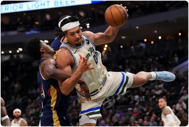 02月05日 NBA常规赛 鹈鹕vs雄鹿 全场录像回放